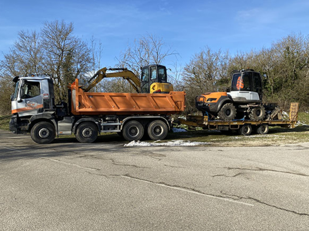 Travaux publics en Isère et Ain