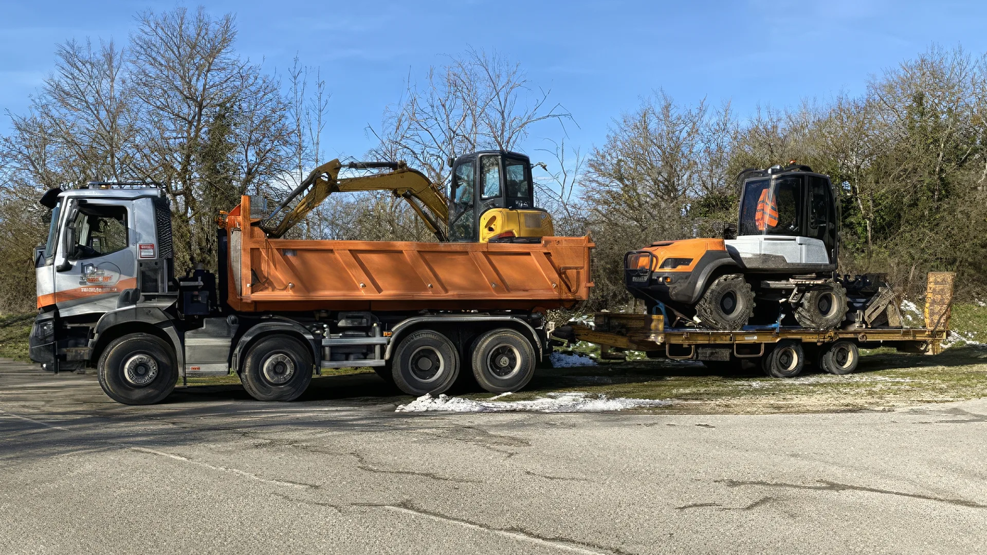 Travaux publics en Isère et Ain