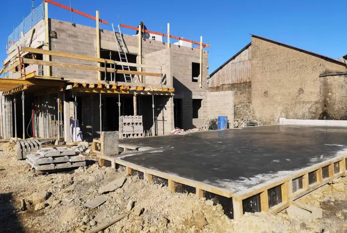 Travaux de gros œuvre dans la région Grand-Est