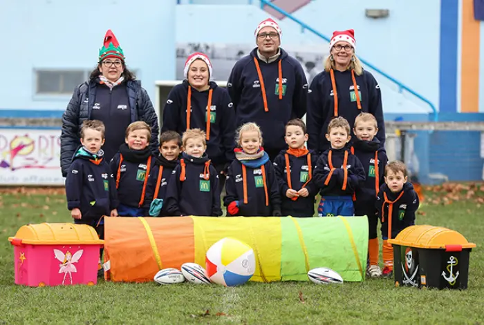 Club de rugby pour enfants à Tours