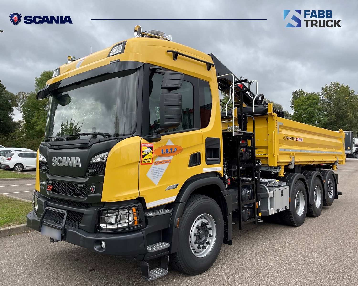 Maintenance véhicules poids lourds proche d'Épinal