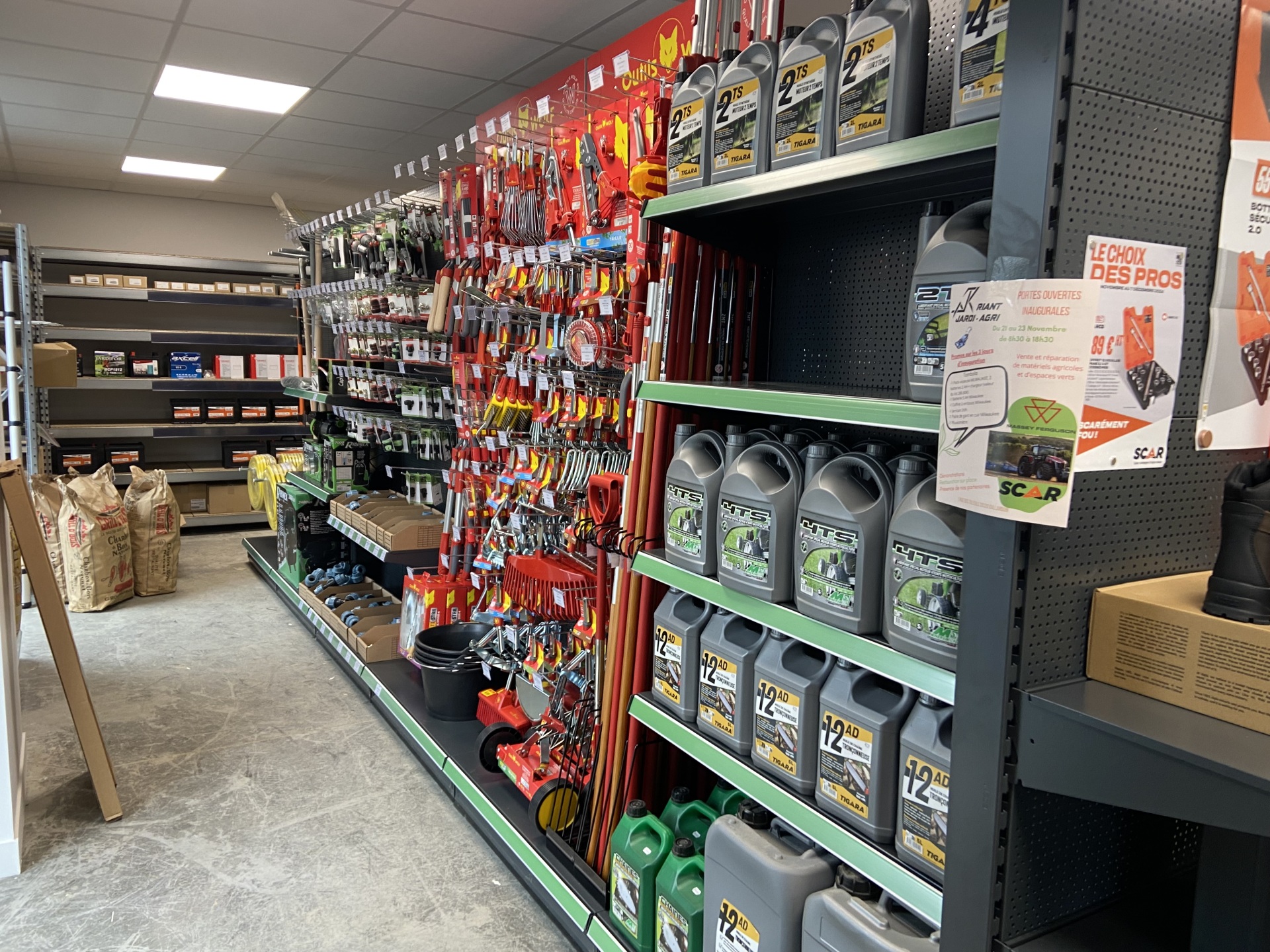 Réparation rapide de matériel agricole en région