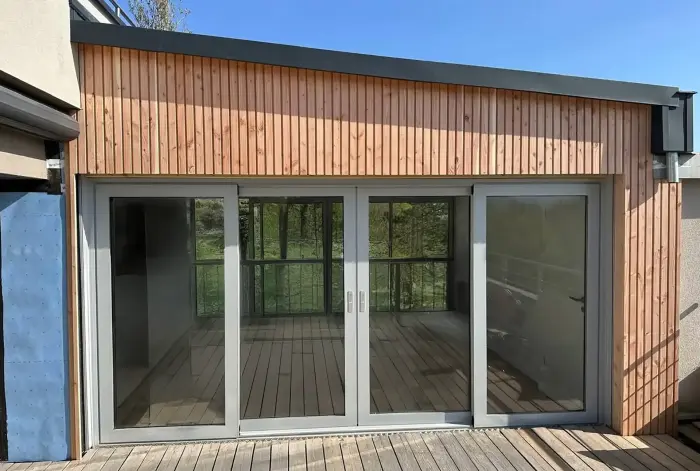 Construction en bois et métal proche de Molsheim