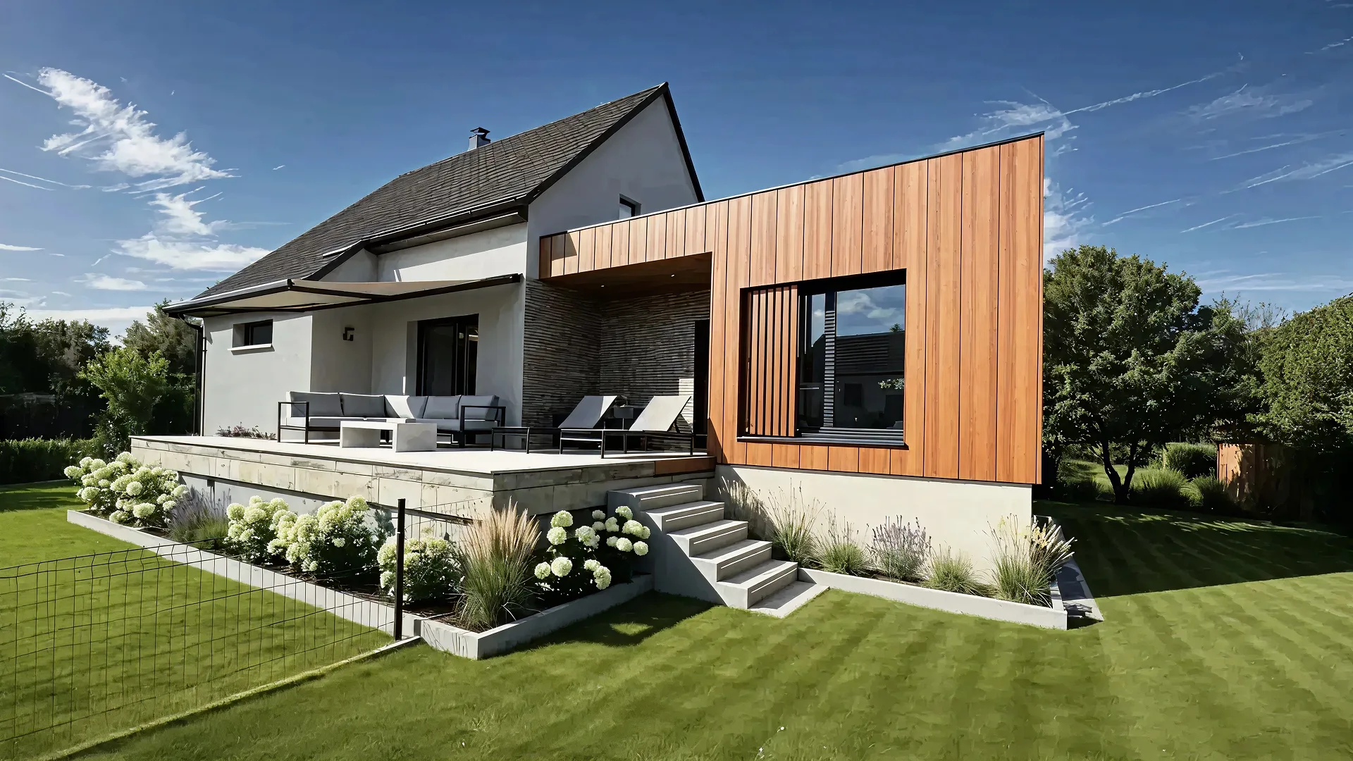 Extensions de maisons en bois en Alsace et Belfort