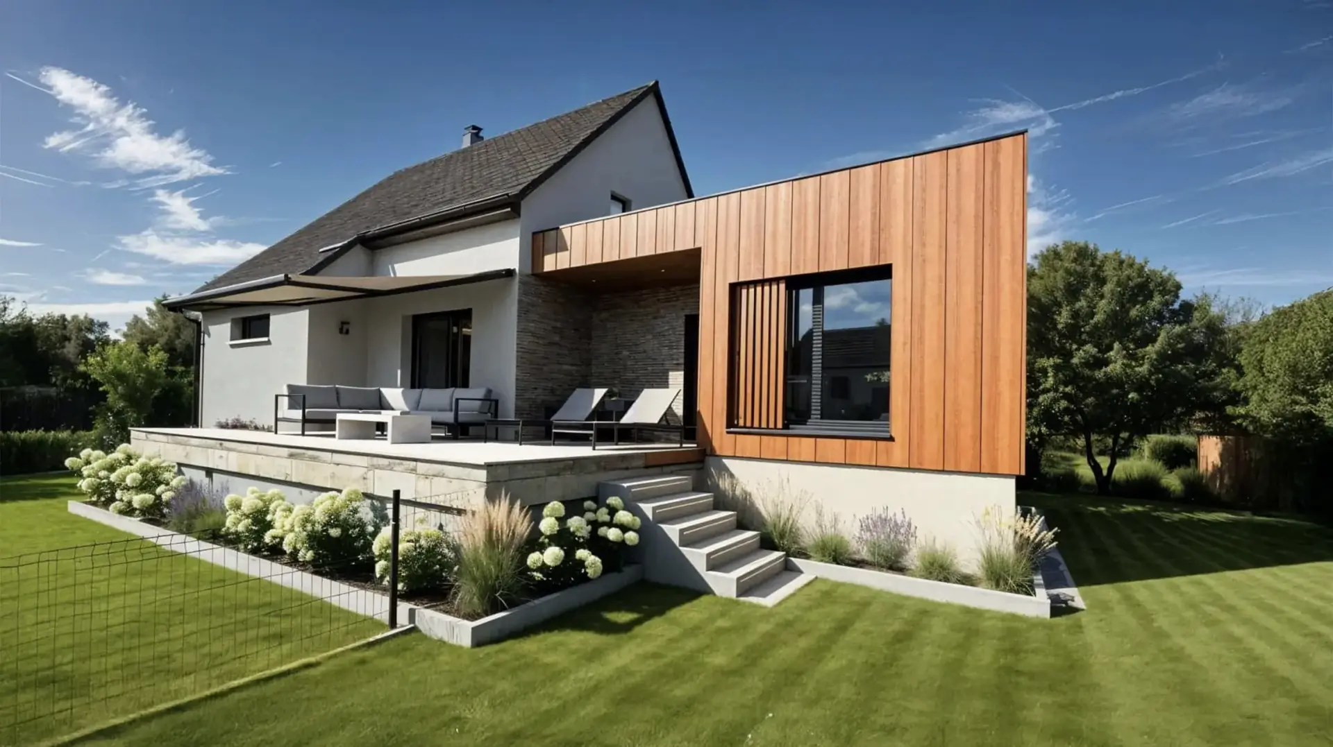 Extensions de maisons en bois en Alsace et Belfort