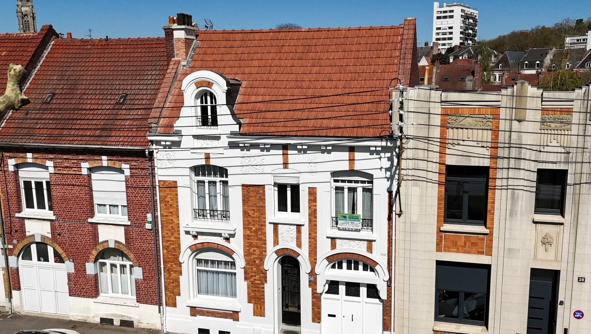 Démoussage et couverture de toiture autour de Cambrai