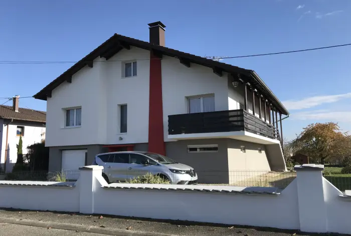 Rénovation de façade et isolation à Mulhouse