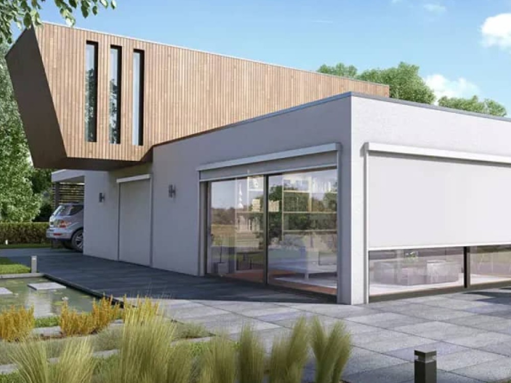 Installation de protection solaire proche de Lyon