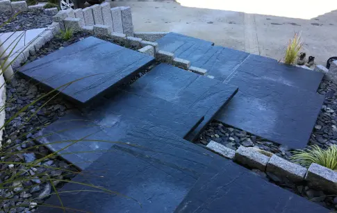 Photo escalier ardoise