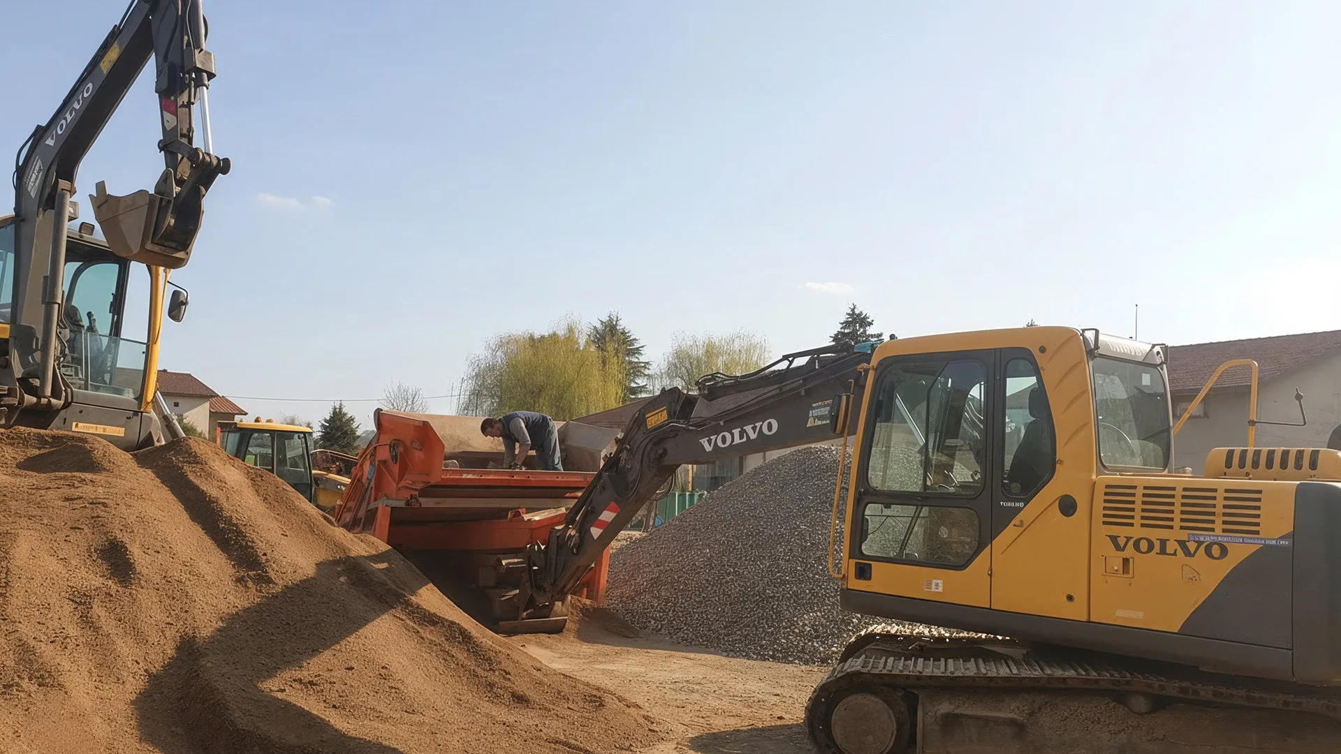 Travaux de terrassement proche de Vienne