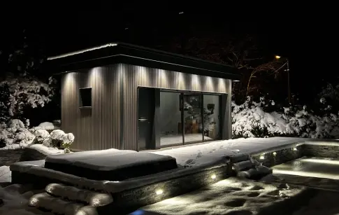 CHARM'ABRIS - terrasse nuit