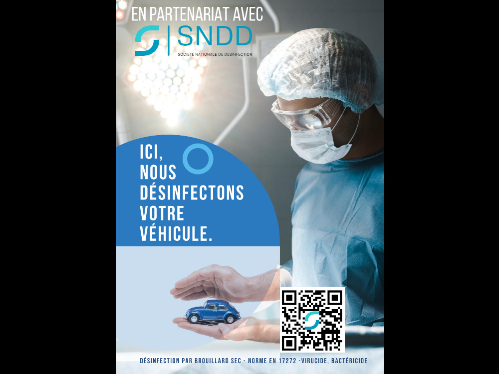 Service de désinfection de véhicules à Witry-les-Reims