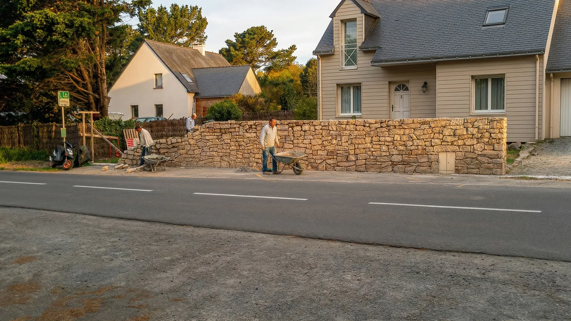 Travaux de maçonnerie et installations électriques proche de Guérande