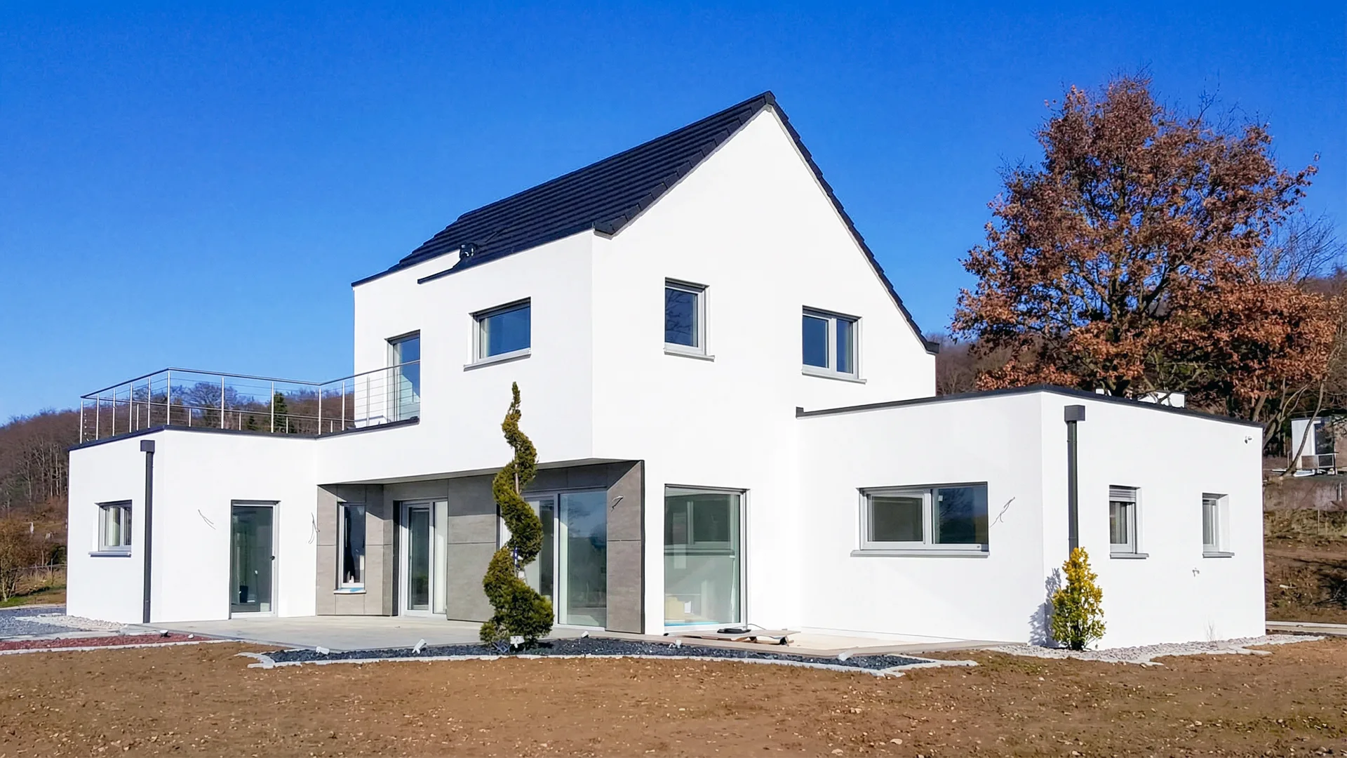 Travaux de façade et isolation en Alsace
