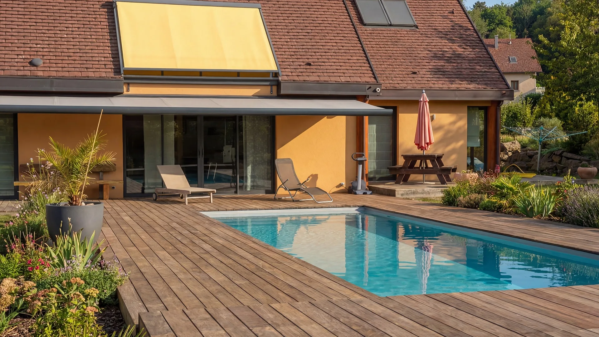 Travaux d'embellissement extérieur en Alsace