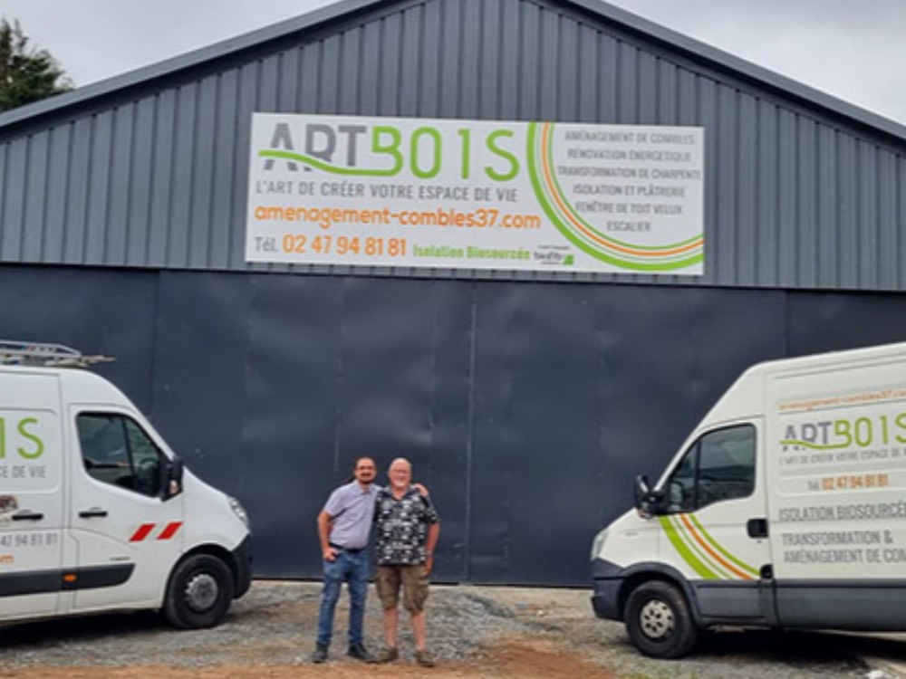 Rénovation et aménagement de combles proche de Loches