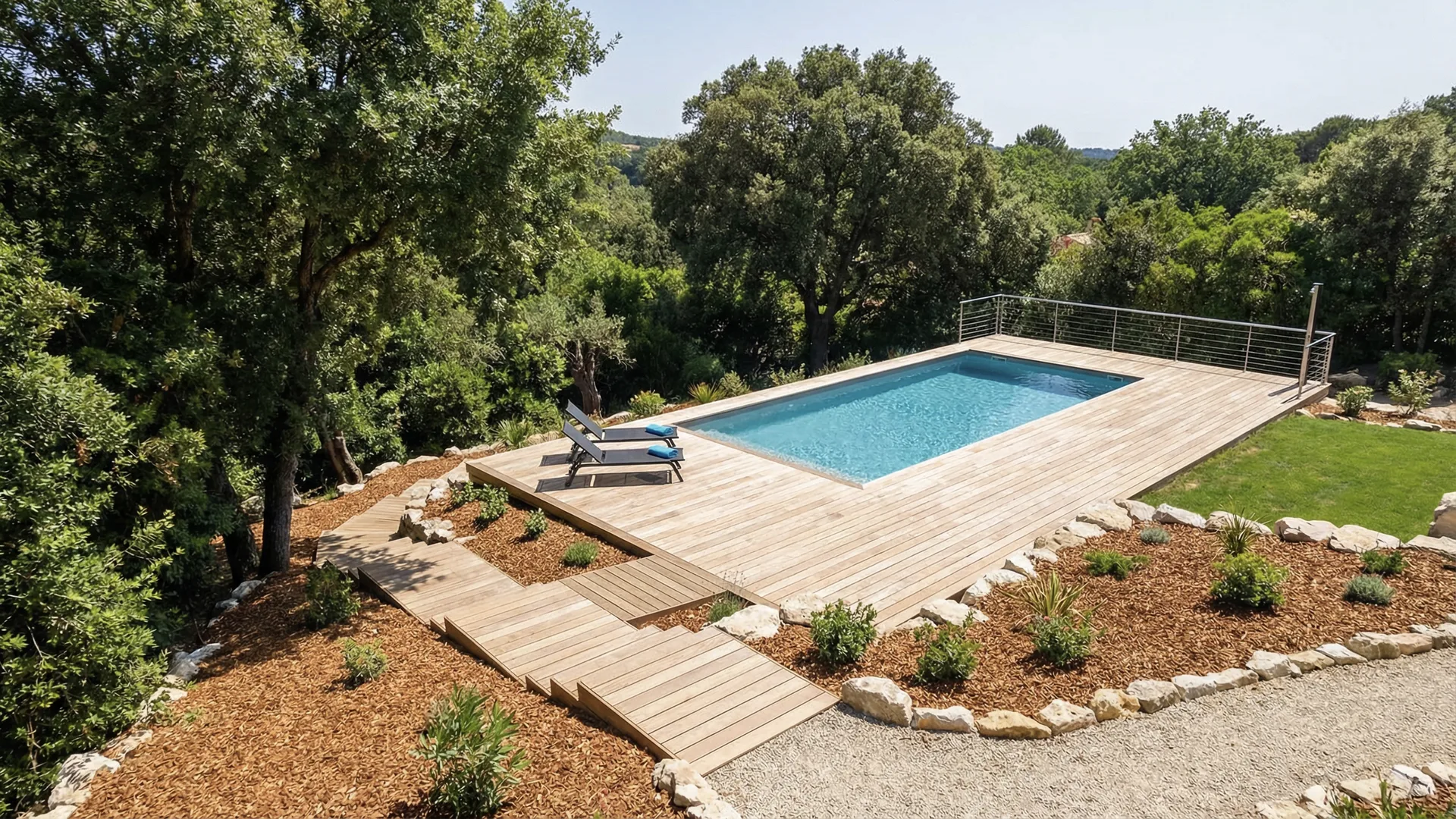 Terrasses en bois sur mesure à Besançon