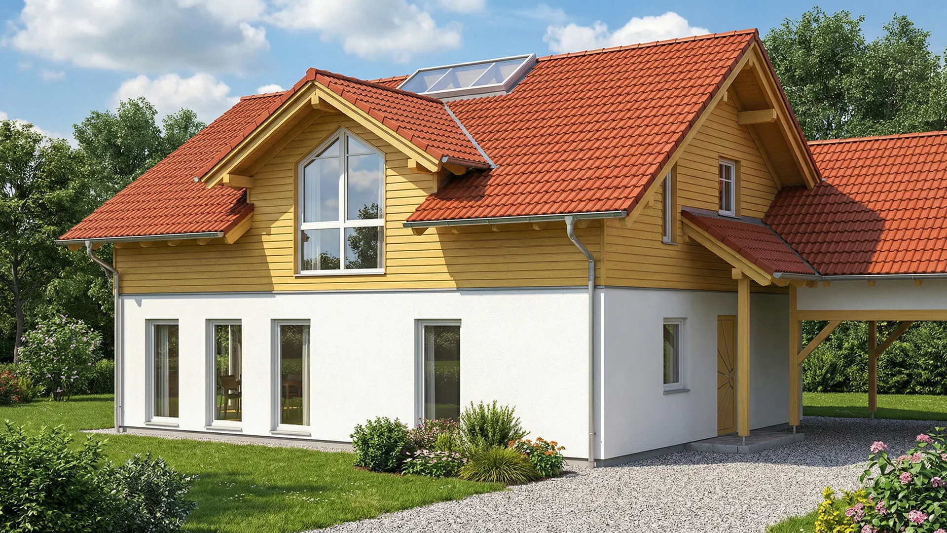 Construction en bois proche de Soissons