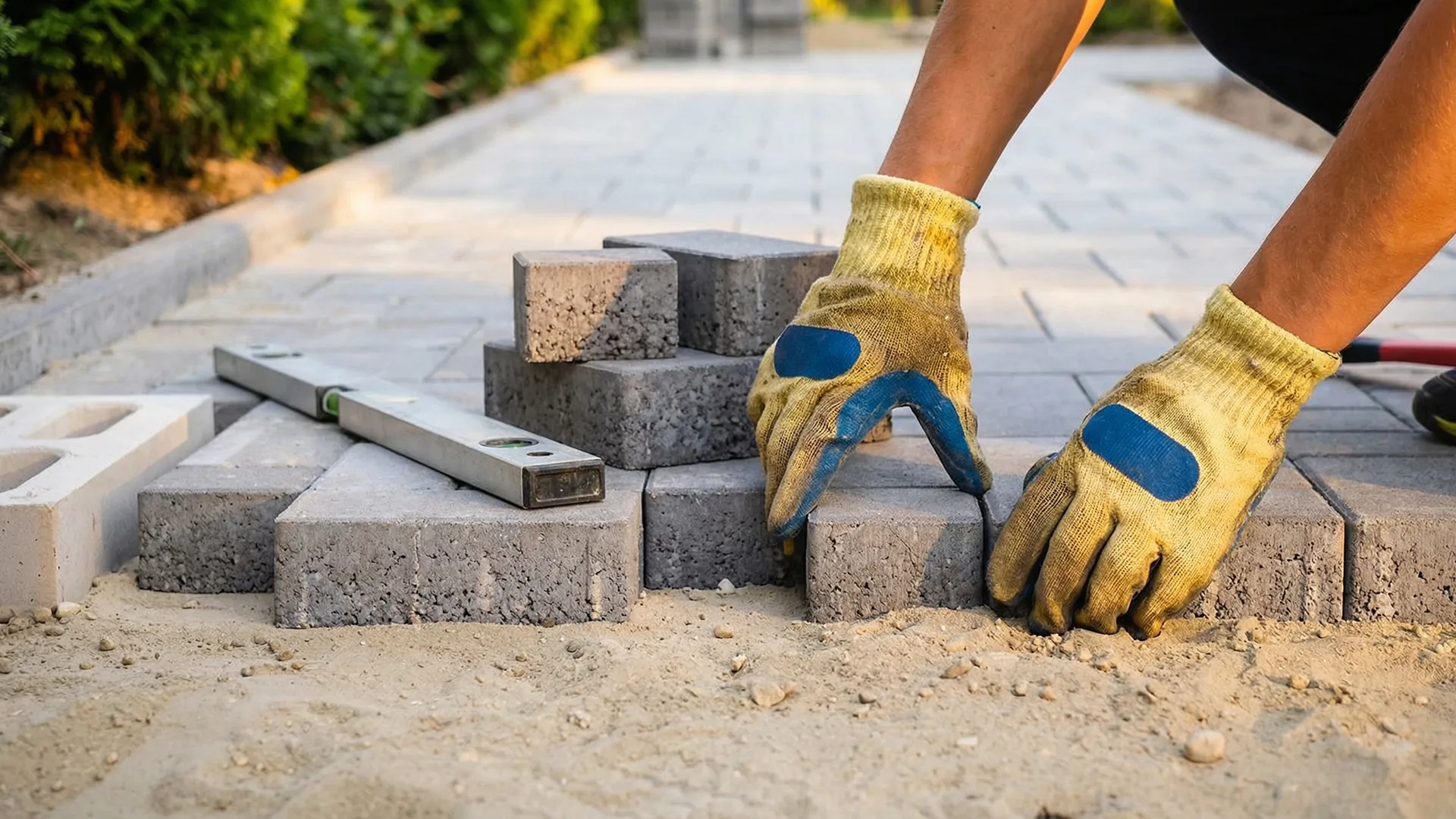 Travaux paysagers et carrelage proche de Metz