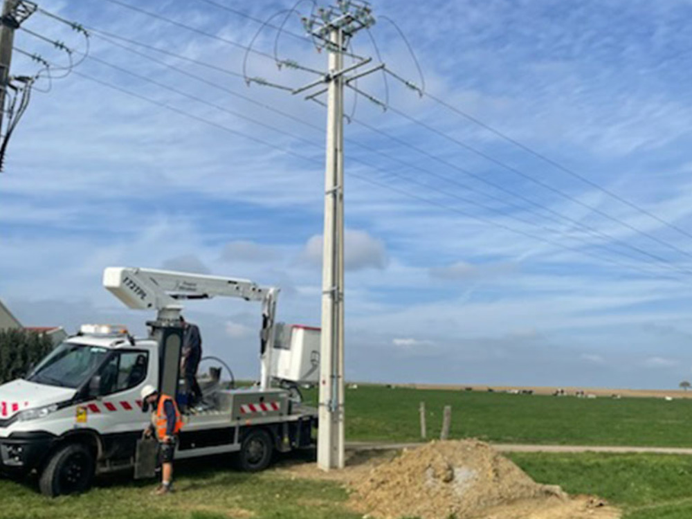 Travaux publics dans les Vosges