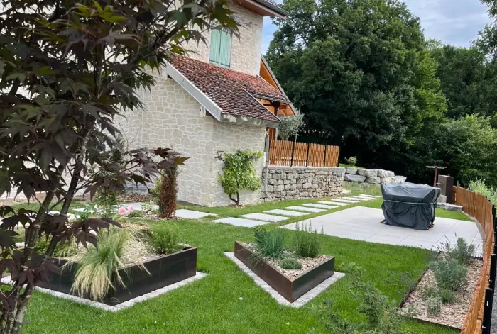 Aménagement extérieur et espaces verts à Hérimoncourt