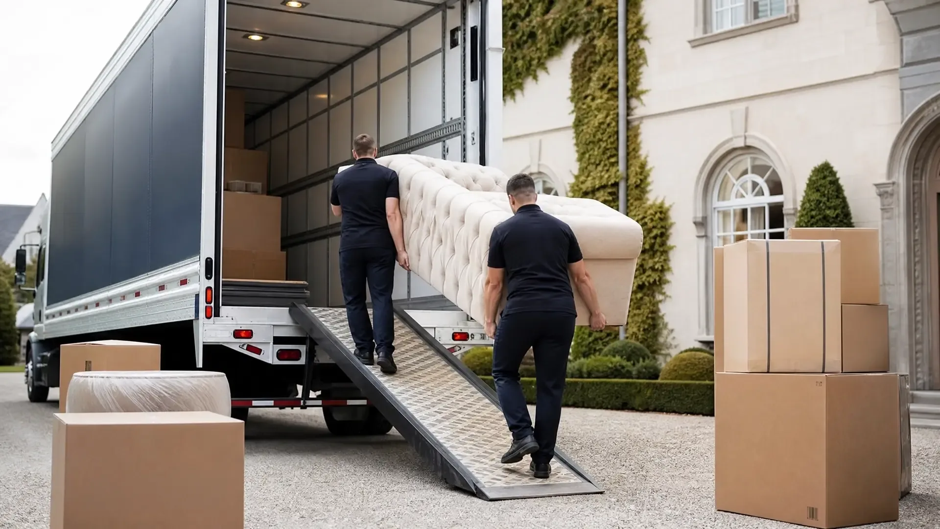 Logistique haut de gamme pour mobilier autour de Courbevoie