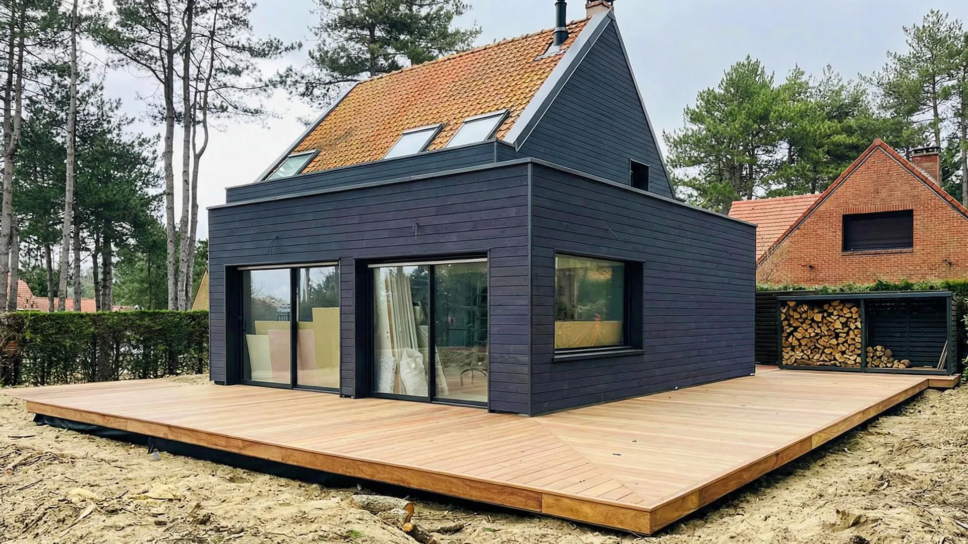 Construction de structures en bois dans le Pas-de-Calais