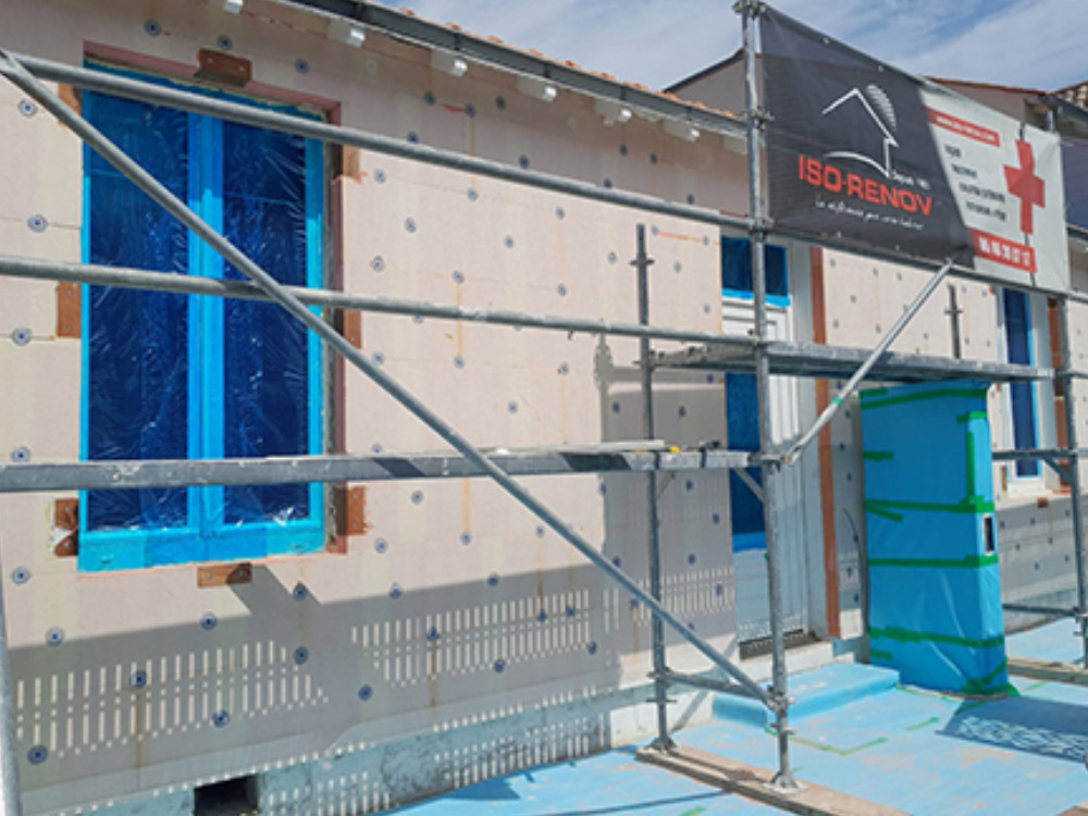 Rénovation de façade et isolation à Charente-Maritime