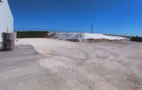 Réalisation d un déroctage proche d'une usine