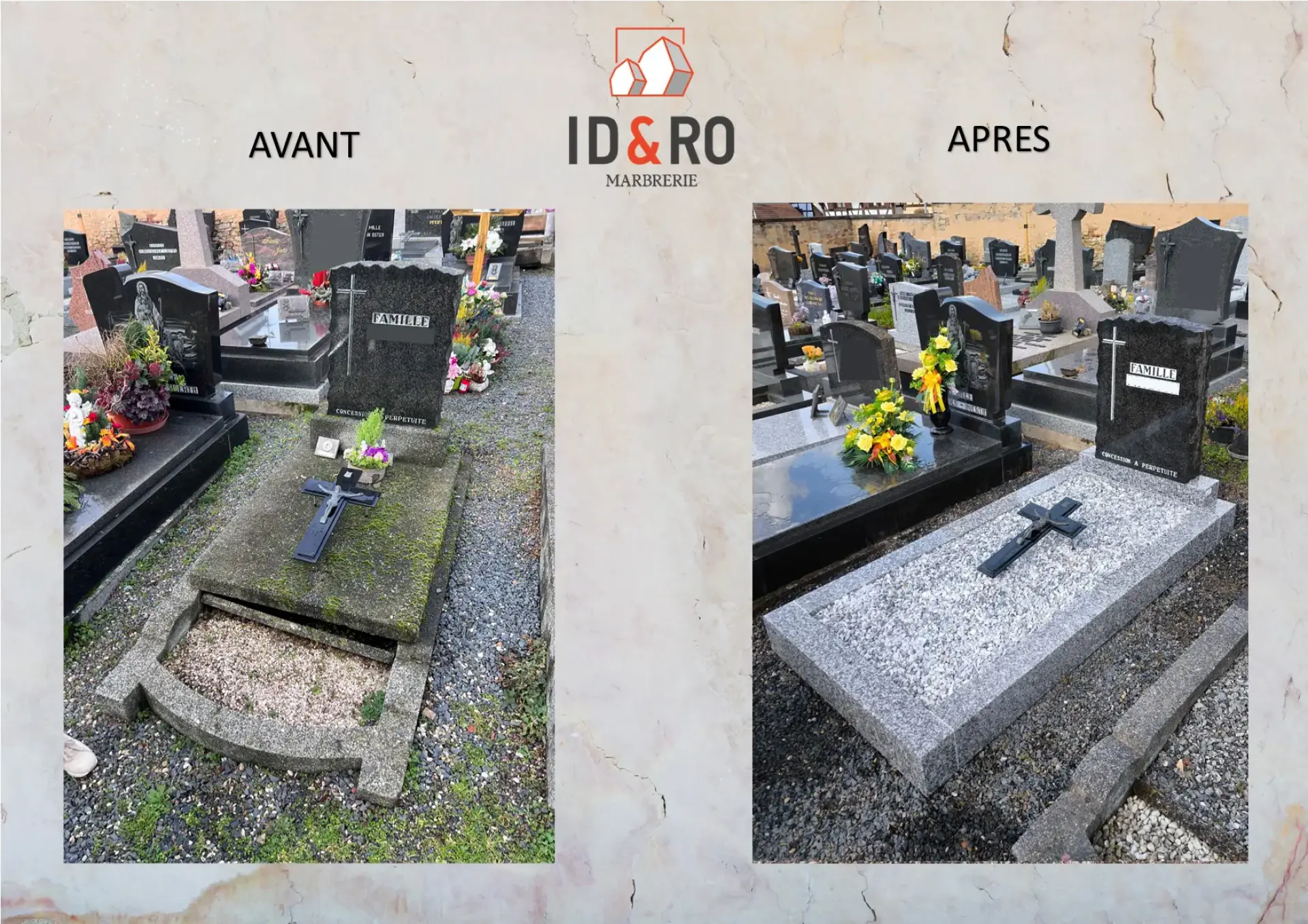 Marbrerie funéraire dans le Bas-Rhin et Moselle