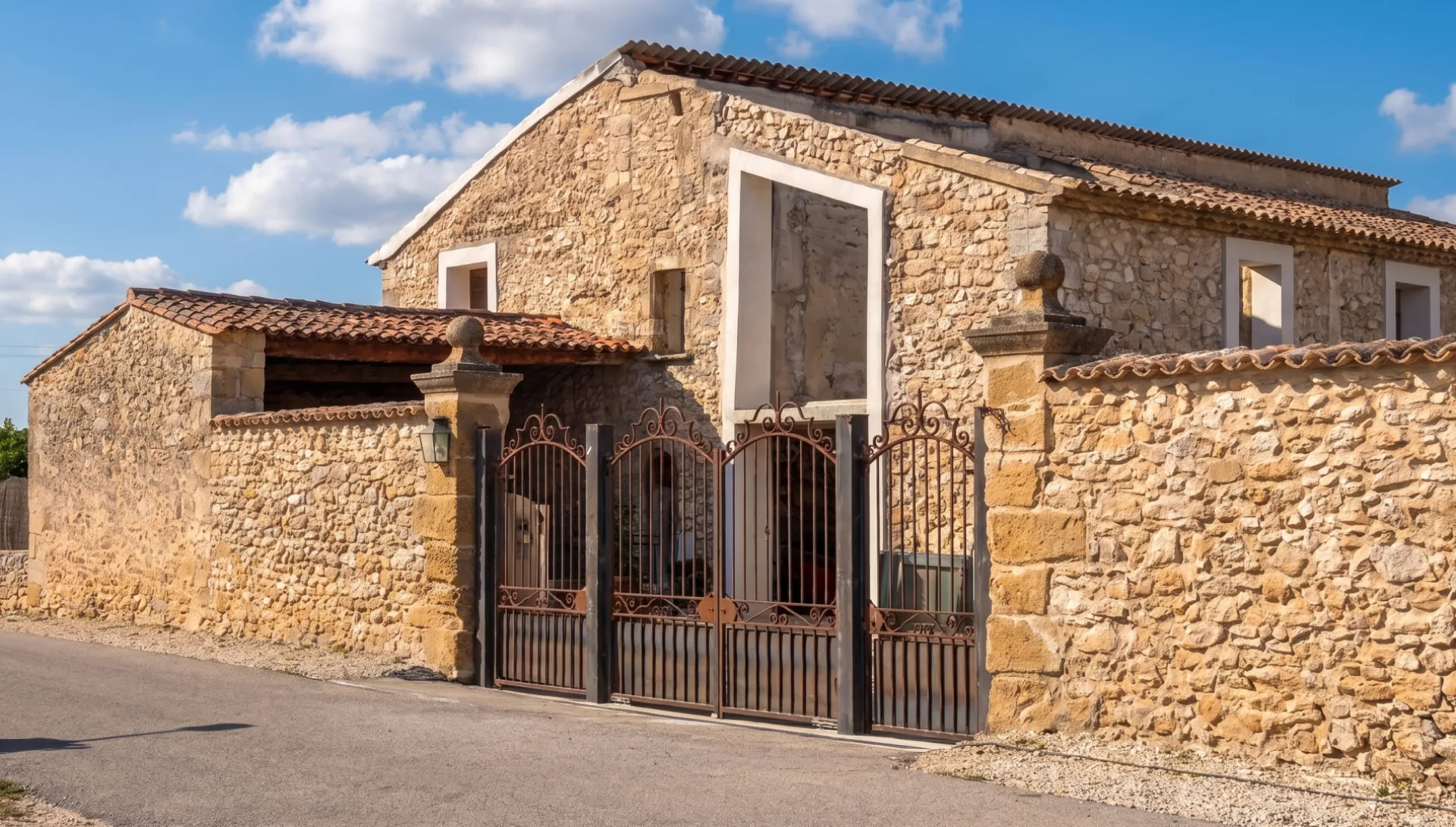Ferronnerie d'art et automatisme de portails autour d'Aix-en-Provence