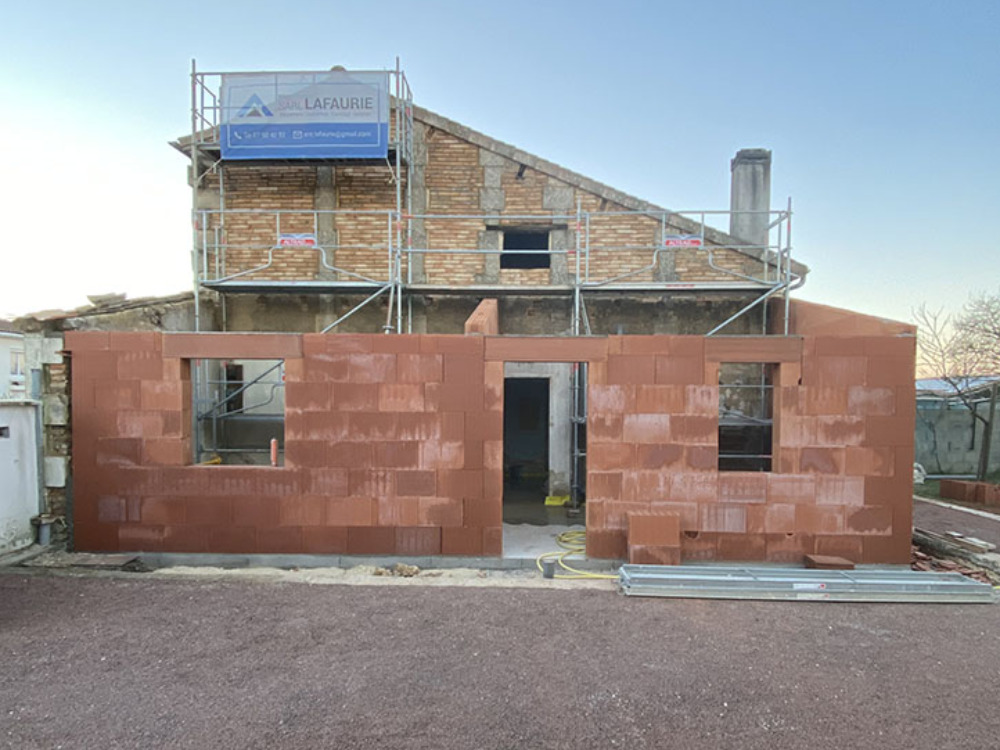 Travaux de maçonnerie proche de Jonzac et environs