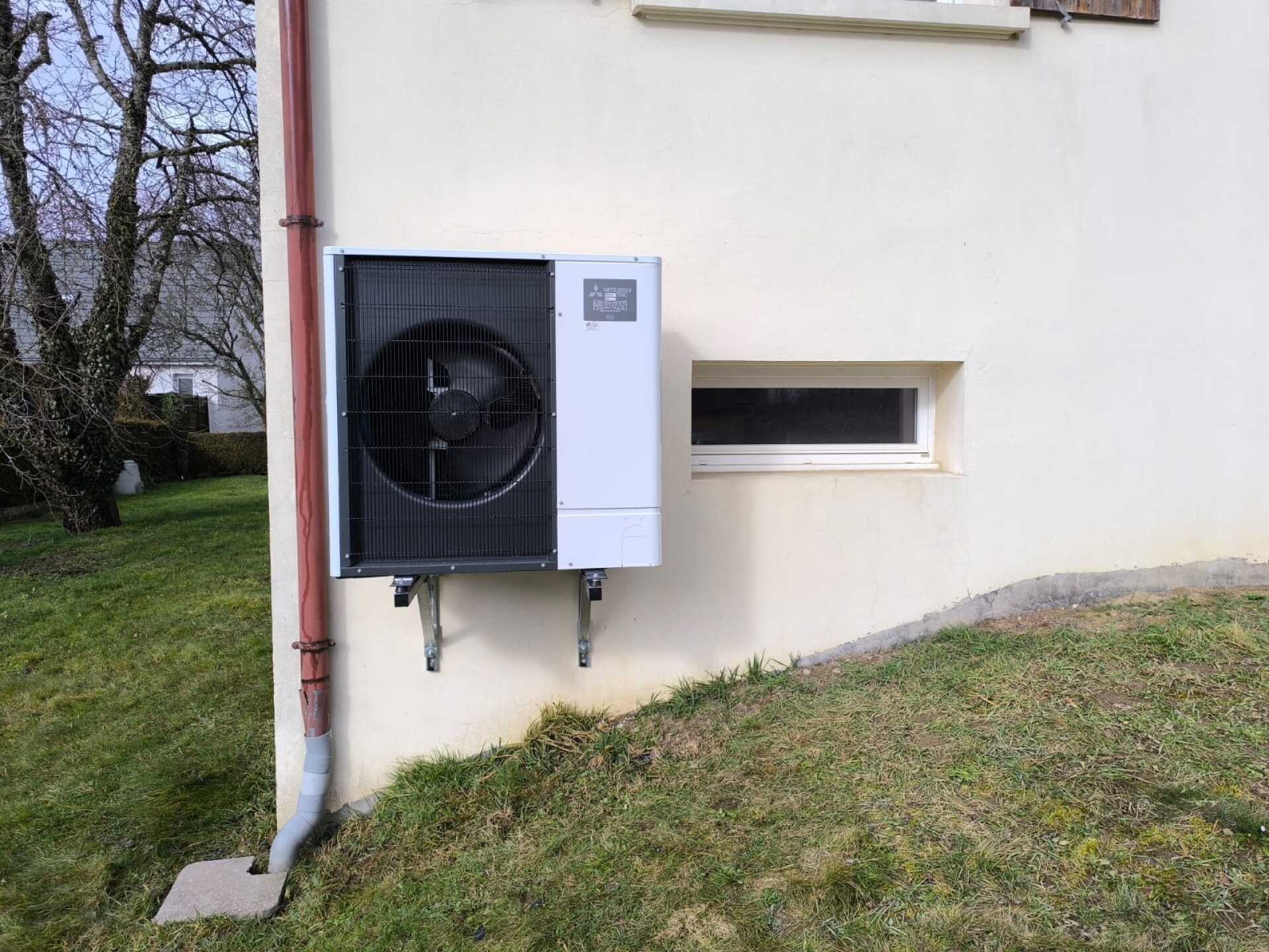 Installation de pompes à chaleur proche de Belfort