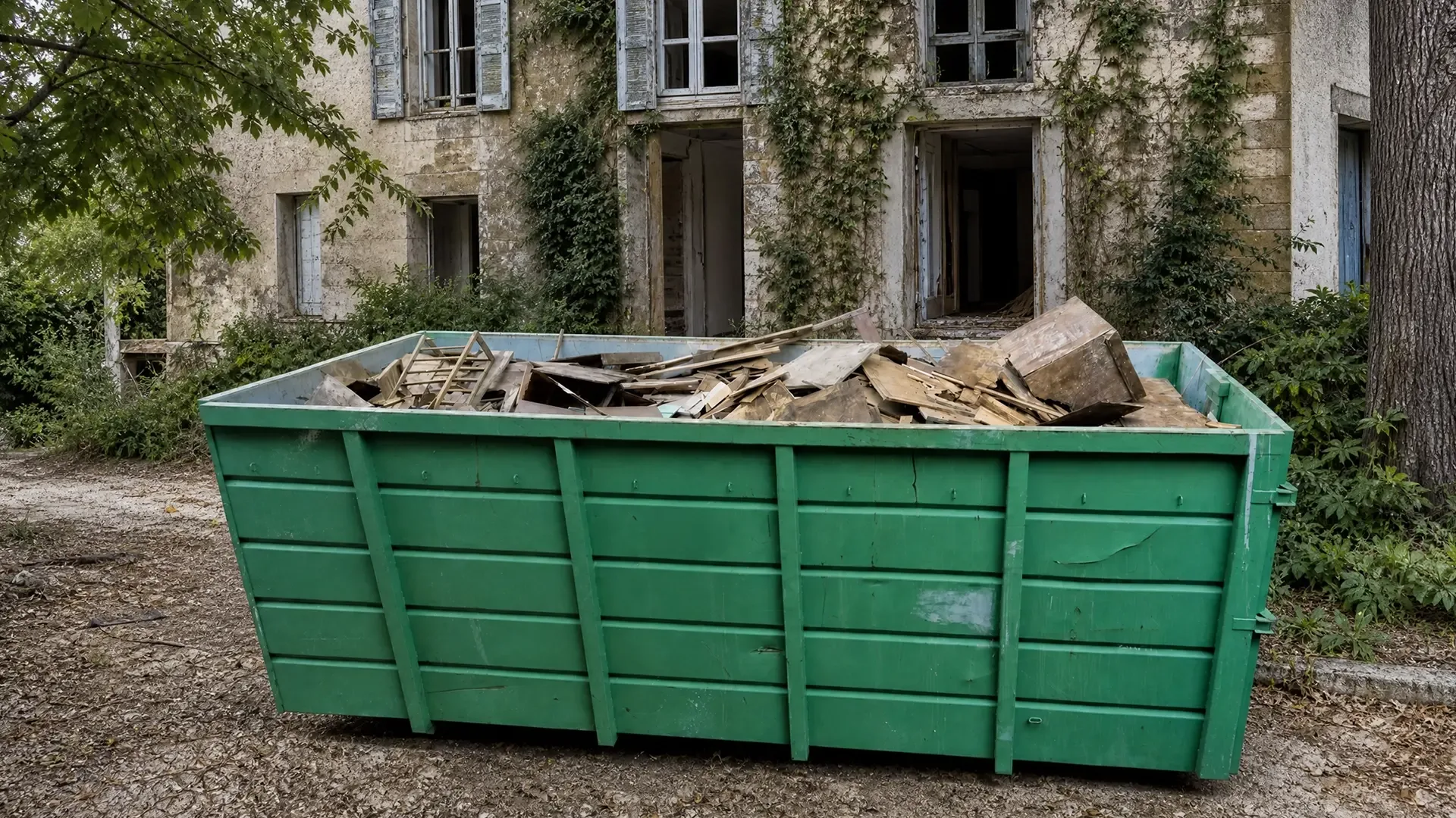 Débarras, curage et nettoyage sinistre autour de Lunel