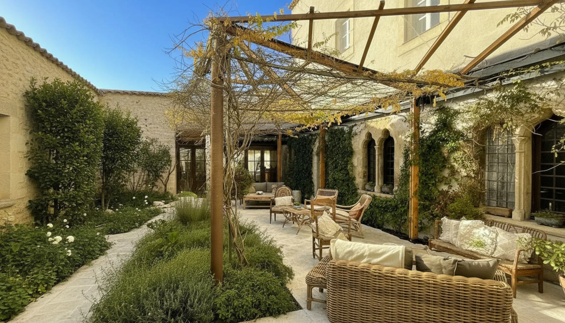 Aménagement paysager sur la Côte d'Azur
