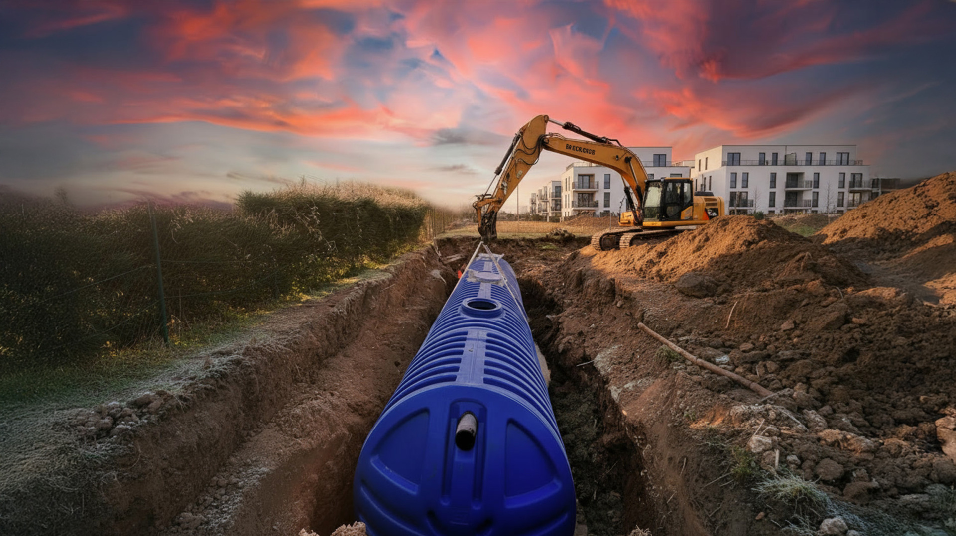 Travaux publics et assainissement en Moselle