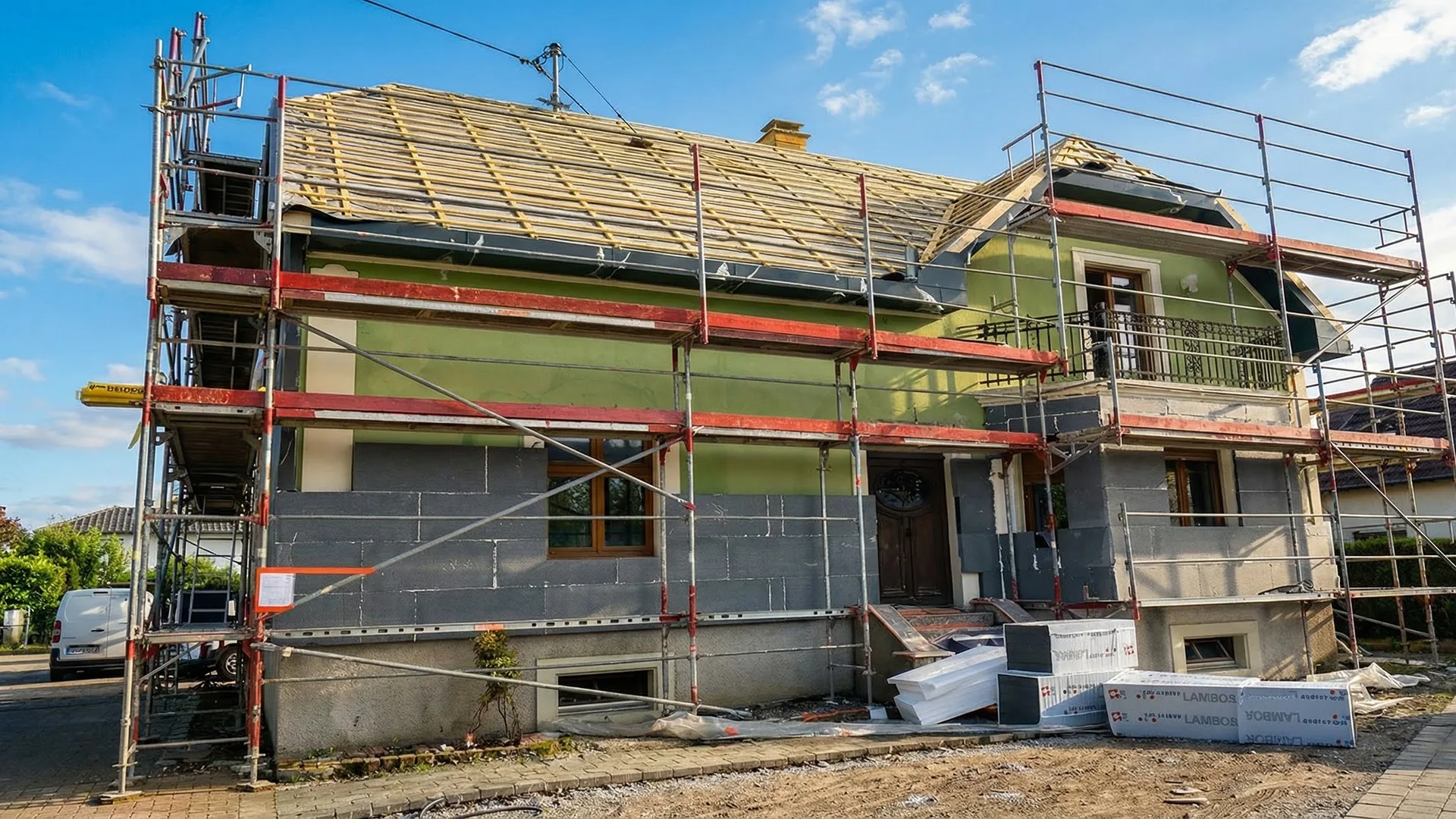 Rénovation de façades et ITE à Illzach