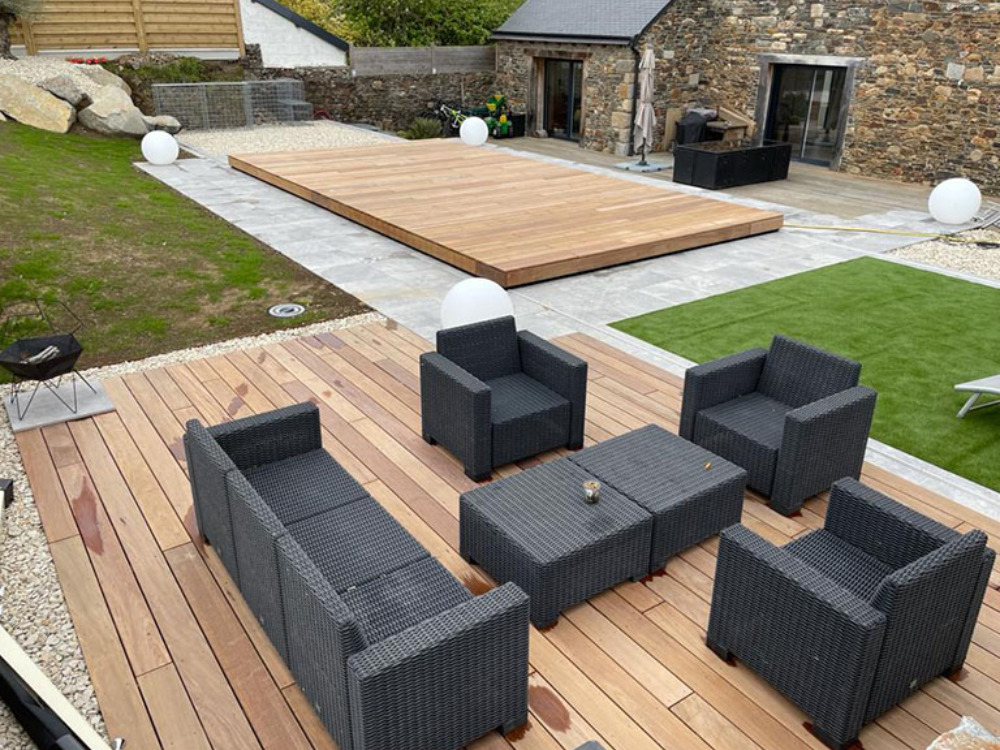 Aménagement extérieur à Saint-Brieuc