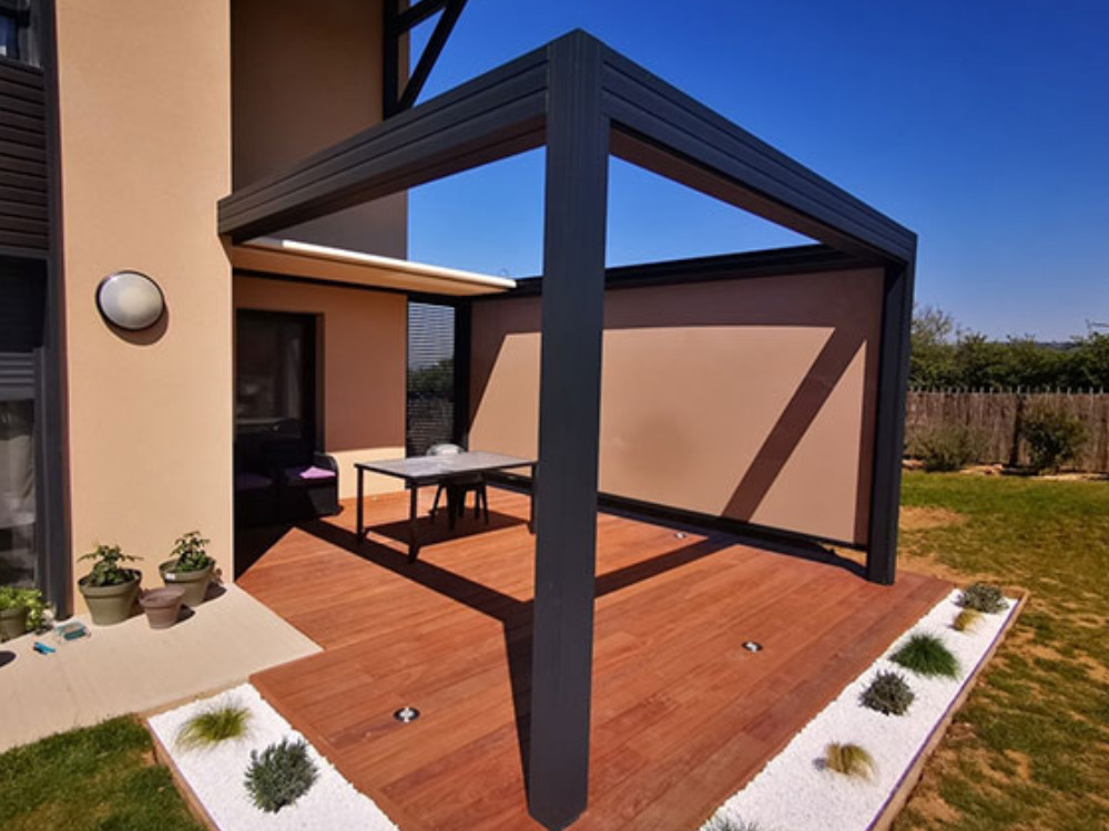 Fourniture et pose de pergolas près de Lyon