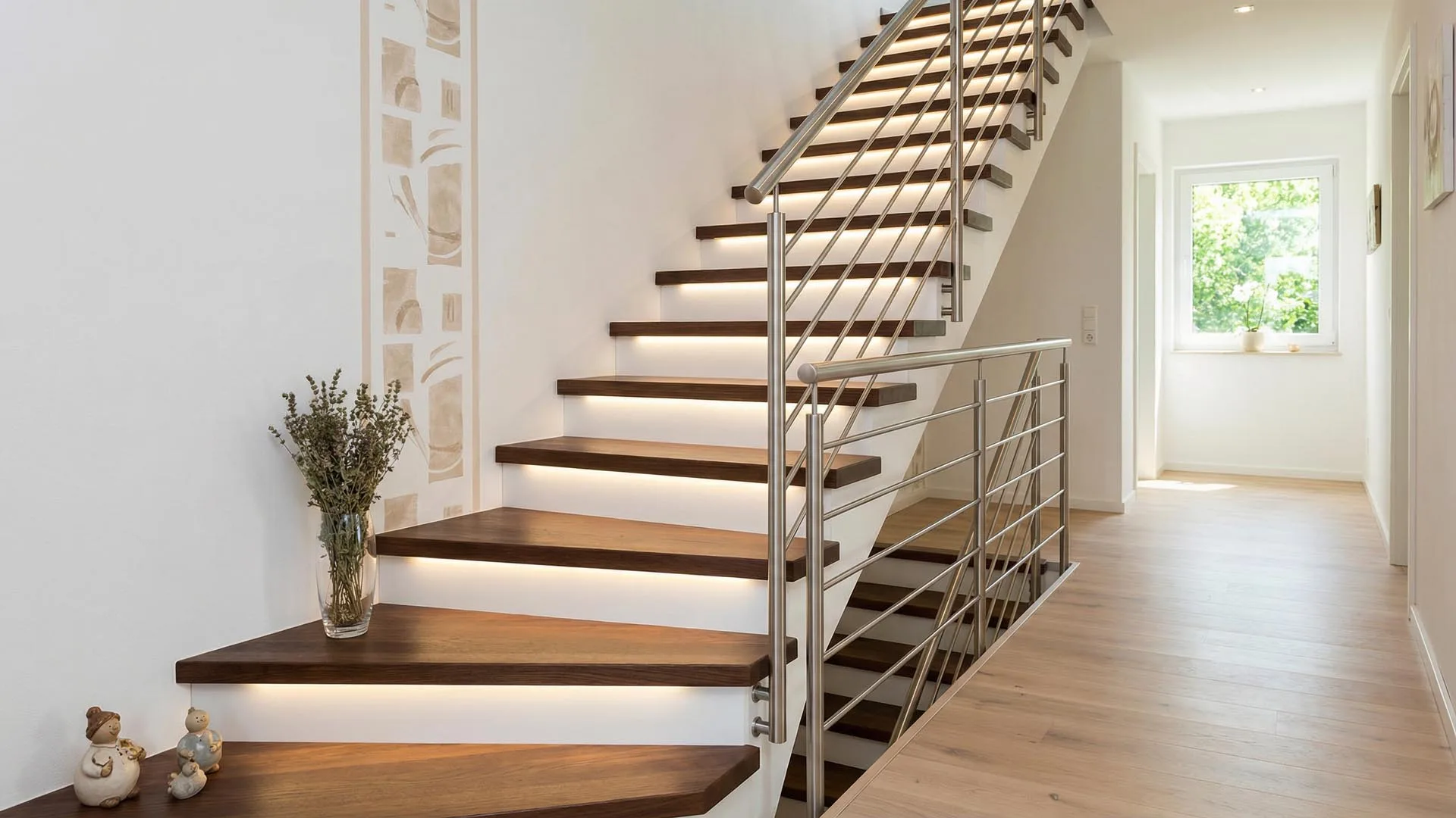 Rénovation d'escaliers dans le Grand Nord