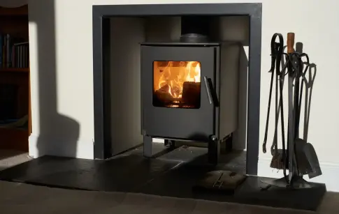 Pose de poêles à bois