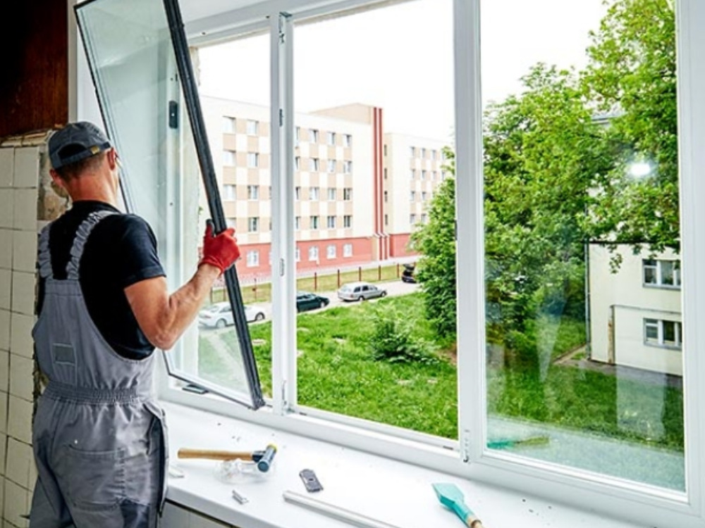 Pose de menuiseries et vitrages en Auvergne